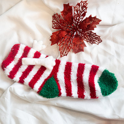 Fashion Simple Magnetic Christmas Socks For Men And Women