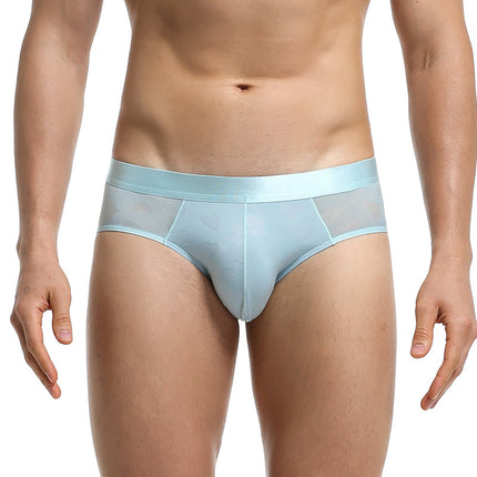 Men's Cotton Breathable Double-layer U-convex Briefs
