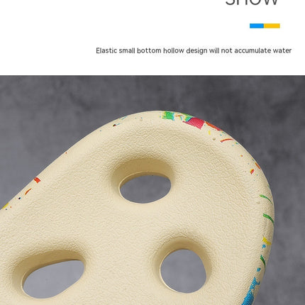 Plus Size Colorful Slippers