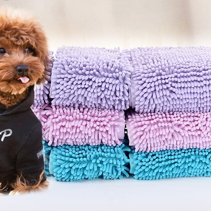 Dog cat bath pet towel