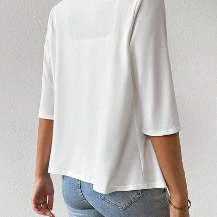 Women's Regular Summer Open Top Wool Jacket