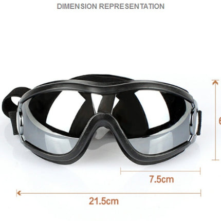 Pet glasses dog supplies goggles waterproof windproof sunscreen UV dog glasses