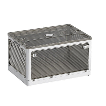 Multi-layer Large Capacity Plastic Storage Cabinet Foldableon Casters Drawer