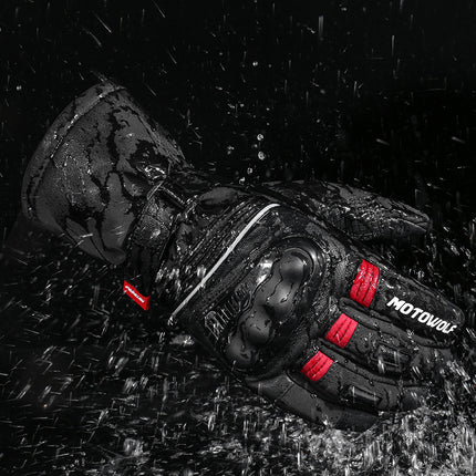 Motorcycle Gloves Fall Proof Windproof And Waterproof In Winter