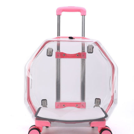 Transparent Backpack With Large Capacity And Ventilated Pet Supplies