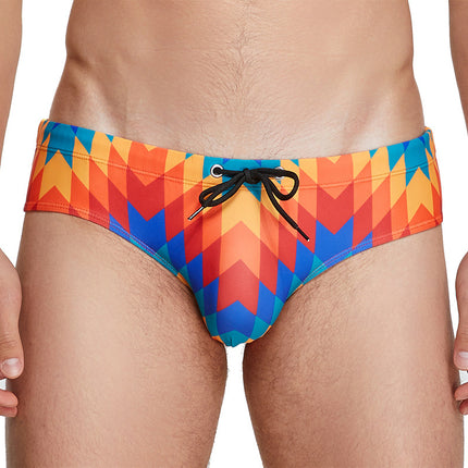 Fashion Personality Low Waist Casual Beach Hot Spring Sports Outdoor Dedicated New Triangle Swimming Trunks