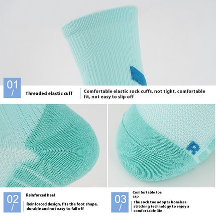 Men's Breathable Quick-dry Basketball Terry Sock