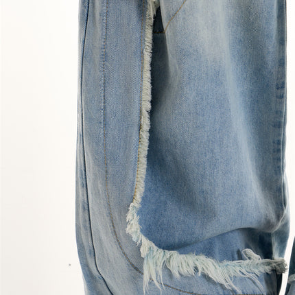 American Retro Hot Girl Design Jeans