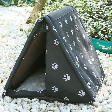 Cat Litter Four Seasons Universal Winter Warmth Semi-closed Kitten Net Red Pet