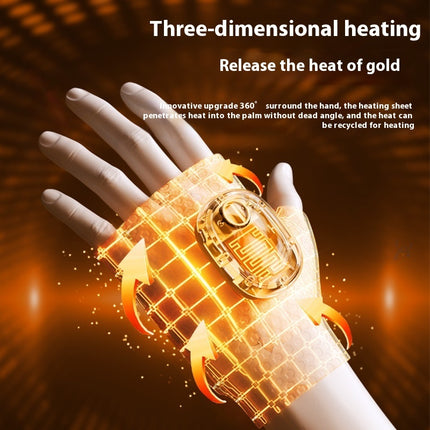 Electric Heating Gloves Rechargeable Cycling Warm Gloves