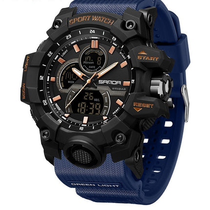 Dried Shrimp Cool Personality Student Fashion Sports Waterproof Electronic Watch