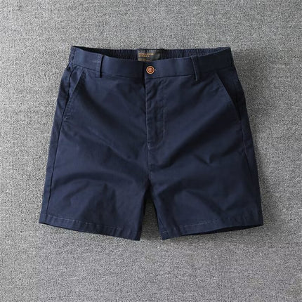 Men's Casual Slim Fit Straight Cargo Shorts