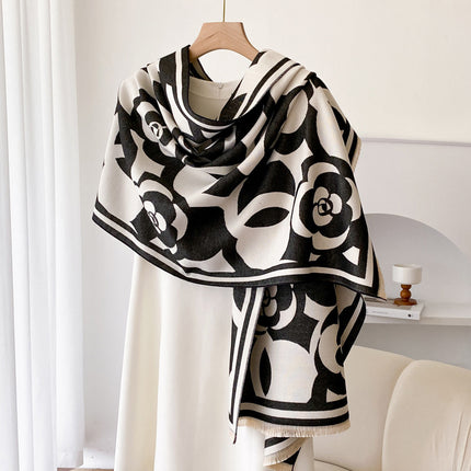 Air-conditioned Room Warm Scarf Versatile High-grade Mom Scarf