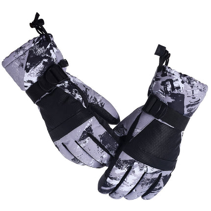 Men's And Women's Mountaineering Warm Touch Screen Ski Gloves