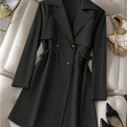 Women's Windbreaker With Drawstring Waist