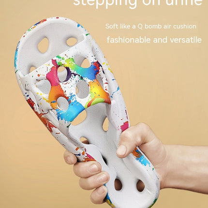 Plus Size Colorful Slippers