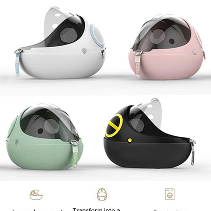 Breathable Egg Shell Cat Nest Pet Transparent Space Capsule Out Portable Backpack