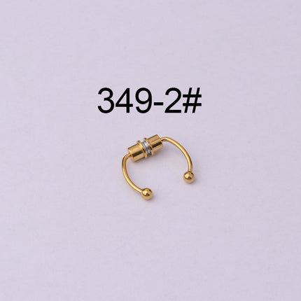 Stainless Steel Magnetic Nose Ring Without Perforated Nose