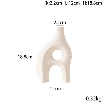 Special-shaped Creative Simple Ceramic Vase