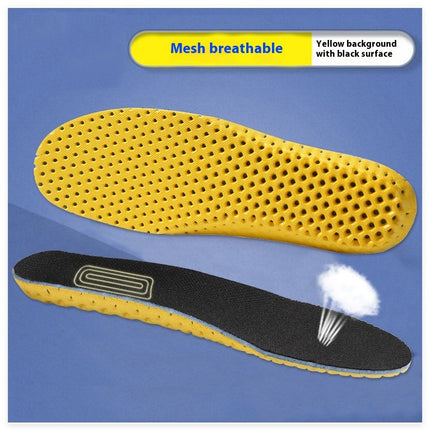 Thickened Shock-absorbing Soft Bottom Universal Breathable Sweat Absorbing Sports Insole