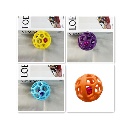 Dog Chew Ball Toy TPR Pets Interactive Training Toys For Small Large Dog Teeth Cleaning Molar Supplies Outdoor Pets Ball Toy