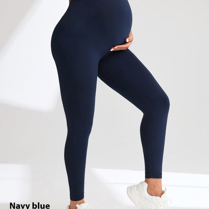 Pregnant Women Yoga Pants Slim High Waist Seamless Leggings Tight