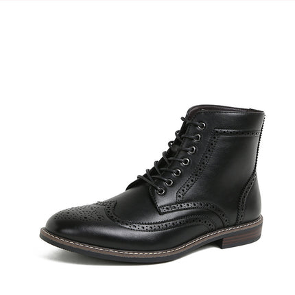 Autumn And Winter New Retro High-top Men's Work Ankle Boots