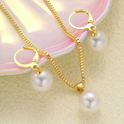 Earrings Women's High-grade Earrings Jewelry Suit