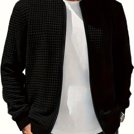 Men's Casual Fashion Stand Collar Jacket