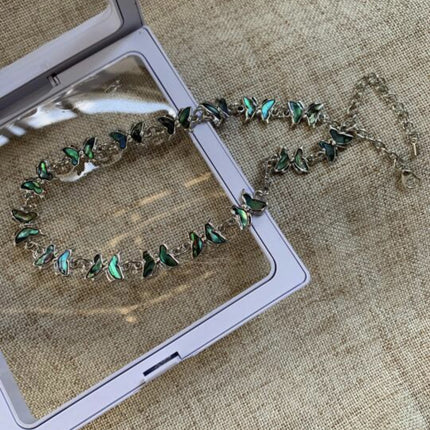 Animal Whale Penguin Butterfly Shell Abalone Bracelet