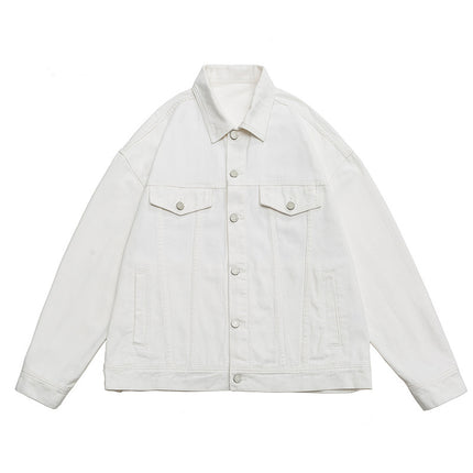 Fashion American Classic Vintage Denim Jacket Men