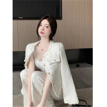 Short Chanel Coat Women's Multi-button Top