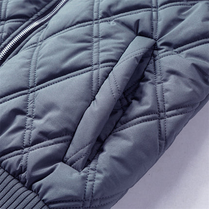 Fashion Personality Men's Fleece Lined Coat