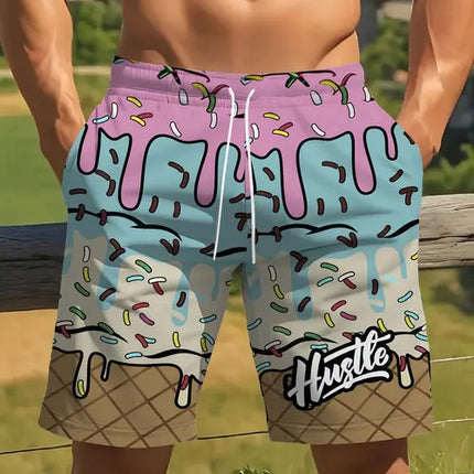 Casual Fashion Individual Breathable Men's Shorts