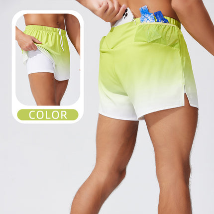 Men's And Women's Double-layer Swimming Loose Beach Pants