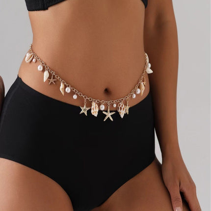 Bohemian Beach Shell Waist Chain