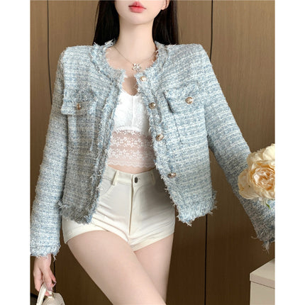 Short Chanel Coat Women's Multi-button Top