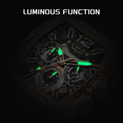 Sports Watch Multifunctional Waterproof Luminous Calendar