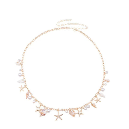 Bohemian Beach Shell Waist Chain
