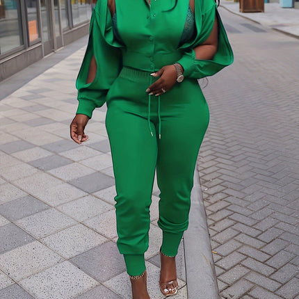 Ripped Women's Clothing Fashion Suit