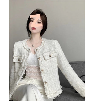 Short Chanel Coat Women's Multi-button Top