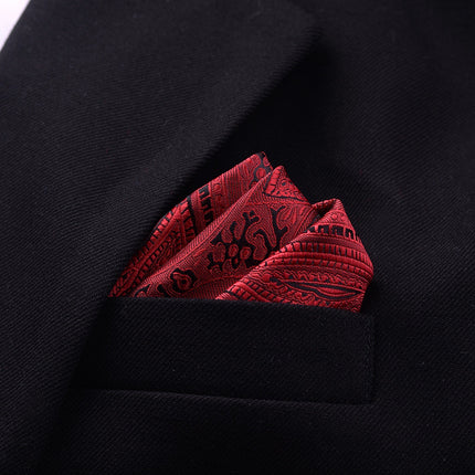 Men's Formal Dress Accessories Business Casual Printing Pocket Square