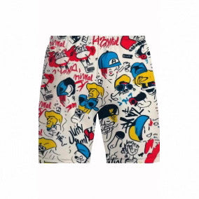 Men's 3D Digital Printing Loose Casual Shorts