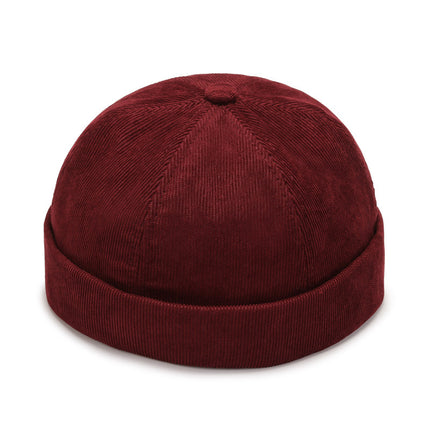Skullcap Japanese Style Beanie Chinese Landlord Hat Men's Casual Outdoor Personality Hat