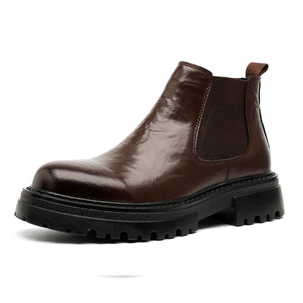 Low-top Martin Boots Mid-top British Style Men's Shoes