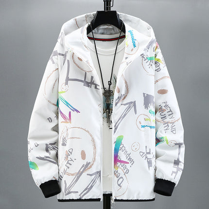 Trendy Colorful Handsome Student Fashion Brand Jacket