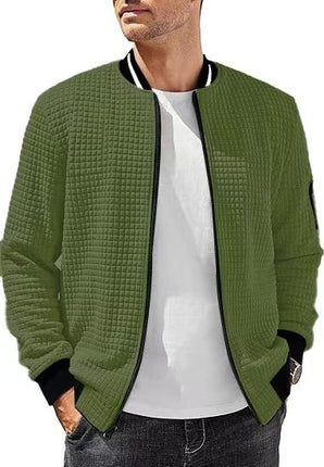 Men's Casual Fashion Stand Collar Jacket
