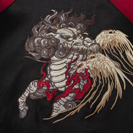 Work Embroidery KIRIN Jacket Men's And Women's Coats