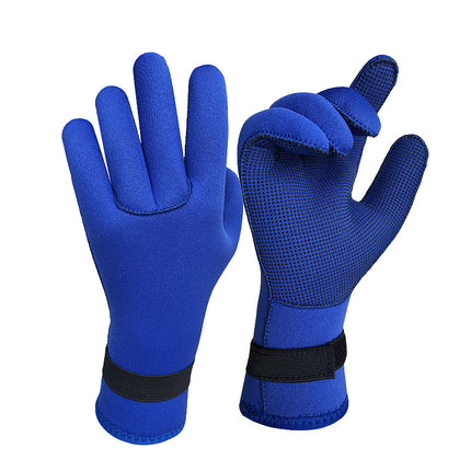 Women's Multi-color 3mm Diving Mittens Swimming Gloves