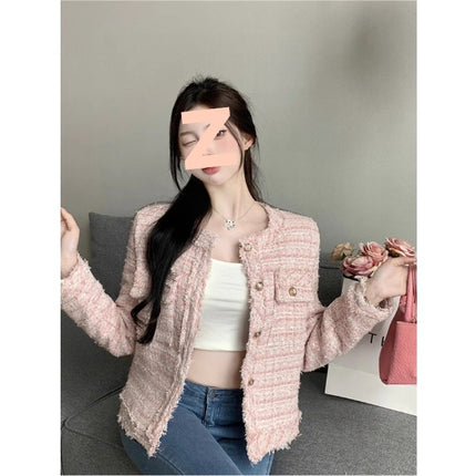 Short Chanel Coat Women's Multi-button Top